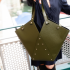 Elegant Venice Ladies Crossbody Bag Wholesale Fashionable Large Capacity Traveling Shoulder Bag Two Genuine Leather Geometric