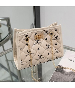 2024 Women's Fashion Printed Armpit Bag Small Square Lady Style Shoulder Bag Universal for All Four Seasons Wholesale Available