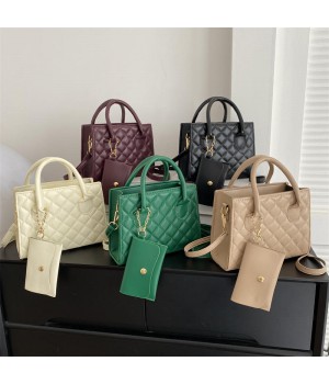 Factory New Fashion Women's Shoulder Messenger Luxury Hand Bags Capacity Popular Pu Leather Handbags