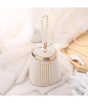 Women's Bags Summer Mini Purses And Handbags Luxury Fashion Evening Bags Ladies Pearl Handbag Handmade Designer Style New Cion