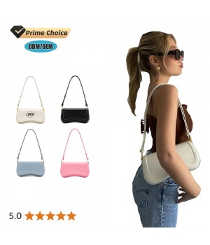 custom Shoulder Bag Stylish Casual Clutch Purses for Women 3 Ways Adjust Strap Tote Handbags with Zip Closure