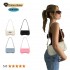 custom Shoulder Bag Stylish Casual Clutch Purses for Women 3 Ways Adjust Strap Tote Handbags with Zip Closure
