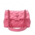 PU Women's Small Shoulder Bag with Chain Diamond Pattern Popular Minimalist Niche Design Portable Stylish Ladies Single Handle