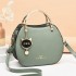 Daifa Women's Stylish Cat Messenger Bag Fashion Girl's Style with Zip Closure Two Handles Polyester Lining Shoulder Handbag