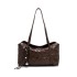 PRHA Oslandy Luxury Designer Fashion Women's Shoulder Handbags High Quality Crinkle Style Winter Tote Bag for Ladies