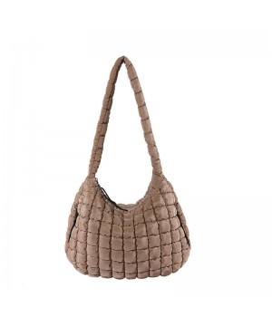 Wholesale Fashionable Daily Use Large Puffy Crossbody Bag Lightweight Quilted Nylon Cotton Single Women's National Shoulder Bag
