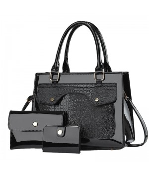 Large Capacity 2024 New Three Piece Set Versatile And Simple Middle Aged Mom Handbags Ladies Bags