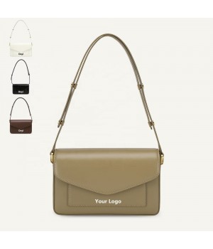 Fully Customized Manufacturer Vegan Fashion Womens Shoulder Bags Luxury Quality Pu Leather Ladies Shoulder Bags