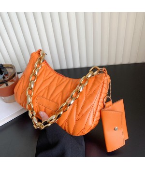 Women Handbags 6 Colors Casual Shoulder Armpit Tote Bags With Coin Purse Women's Handbags.Z0668