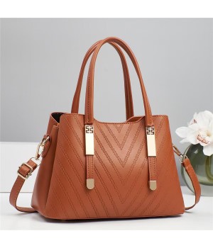 2024 New Fashion PU leather tote bag Large Capacity Shoulder Crossbody Bag for Women