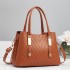 2024 New Fashion PU leather tote bag Large Capacity Shoulder Crossbody Bag for Women