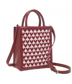 New Women's Handbag Fashion Retro Print Sling Shoulder Crossbody Bag Trend Phone Bags for Women