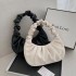 I-0168 Pleated Handlebags For Women PU Cloud Bags Leisure Armpit Bag Shopping Shoulder Bags Dumpling Handbag