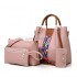 Luxury Designer Ladies Pu Leather Mother-Daughter Set Tote Wholesale Girl Crossbody Bags Women 4-in-1 Shoulder Wallet Bag