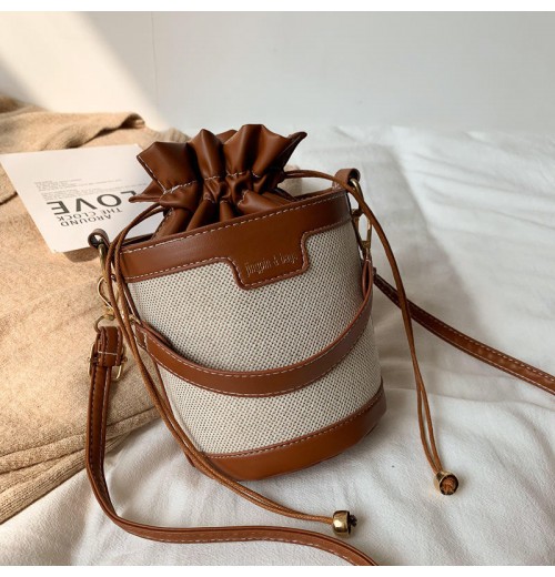 Ladies' Bucket Bag 2024 New Simple women's bucket bags Popular Fashion Shoulder Bag Ladies' Bucket Bag 2024 New Simple women's bucket bags Popular Fashion Shoulder Bag