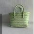 Vintage Luxury Casual Tote Handbag for Women Handmade Straw Beach Camping Bag Handwoven Basket Style Handbag