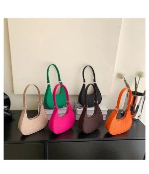 Solid Color Women Fashion Handbags Soft Felt Luxury Stylish Underarm Casual Bags Designer Purse and Handbags