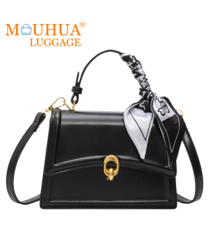 2024 Women's Single Shoulder Crossbody Messenger Bag Portable Casual Tote Fashionable PU Material Water-Proof for Summer Spring