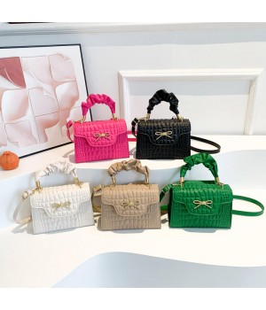 2024 latest ladies bag ladies mixed hand bags diamond pattern bag Stylish shoulder Crossbody purse Alligator print handbag