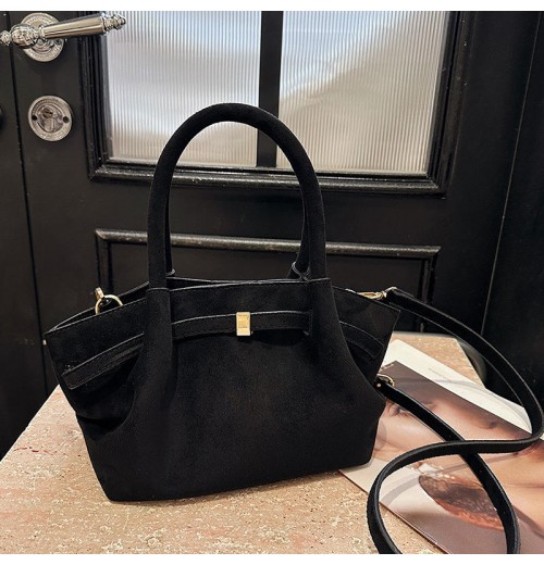 Factory Wholesale Custom Logo Suede Crossbody Bag Ladies' Handbag Large Capacity Shoulder Bag For Ladies