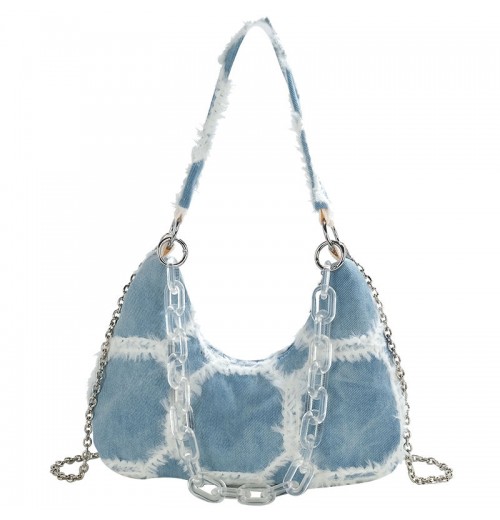 Wholesale Designer Ladies Purse Handbags Luxury Crossbody Bag Fashion Denim Women's Single Shoulder Bags