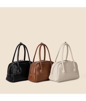 CPC 2024 Wholesale Simple Handbag Large Capacity Women's High End Handbag Pu Leather Single Ladies Shoulder Bags Women