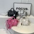 2024 popular summer new Y2K women fashion bag heart mirror rivet trendy designer luxury handbag for lady