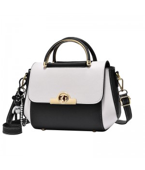 Wholesale Luxury Women's Genuine Leather One Shoulder Crossbody Bag Fashionable Messenger Handbag with High Quality