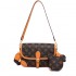 2025 Wholesale Classic Retro Luxury Printed Pu Leather High Quality Women's Daily Versatile One Shoulder Messenger Hand Bag