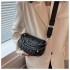 Women's Bucket Bag Girls Plaid Faux Leather Small Round Shoulder Bag Satchel Purse Crossbody Bag