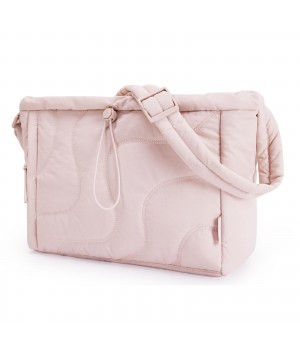 Custom Logo Women'S Lightweight Quilted Crossbody Bag Fashion Travel Adjustable Strap Shoulder Bag