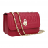 Quilted Women's Small Square Shoulder Bag with Chain Strap Fashionable Crossbody Wallet Design