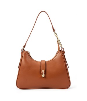 Wholesale Luxury Leather Women Shoulder Bag Fashion Design PU Leather Women's Shoulder Bag