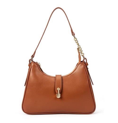 Wholesale Luxury Leather Women Shoulder Bag Fashion Design PU Leather Women's Shoulder Bag