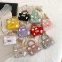 2022 Hot selling women's jelly bag chain mini messenger bag children's cute candy colored bag