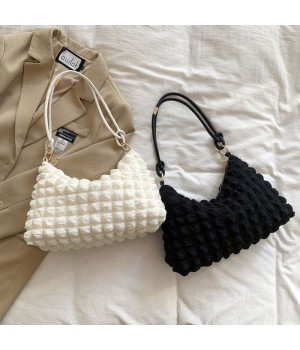 New women's bag Korean version one-shoulder underarm bag women's niche cloud light luxury messenger bag