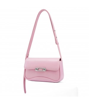 Solid Color 2025 Women's Luxury Fashion Crossbody Sling Shoulder Bag Wallets and Handbags